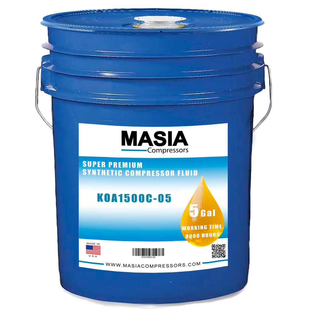 KOA1500C Masia Compressors Diester Synthetic Lubricant Reciprocating Compressor