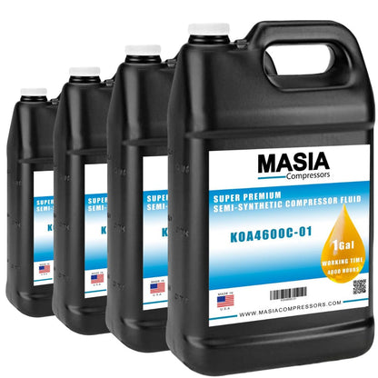 Corena S3 R 46 Lubricant for Compressor Compatible with Shell - 4 gal