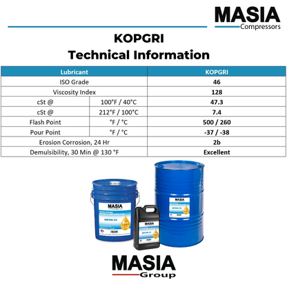 143808-055 Lubricant for Compressor Compatible with Quincy - 5 gal