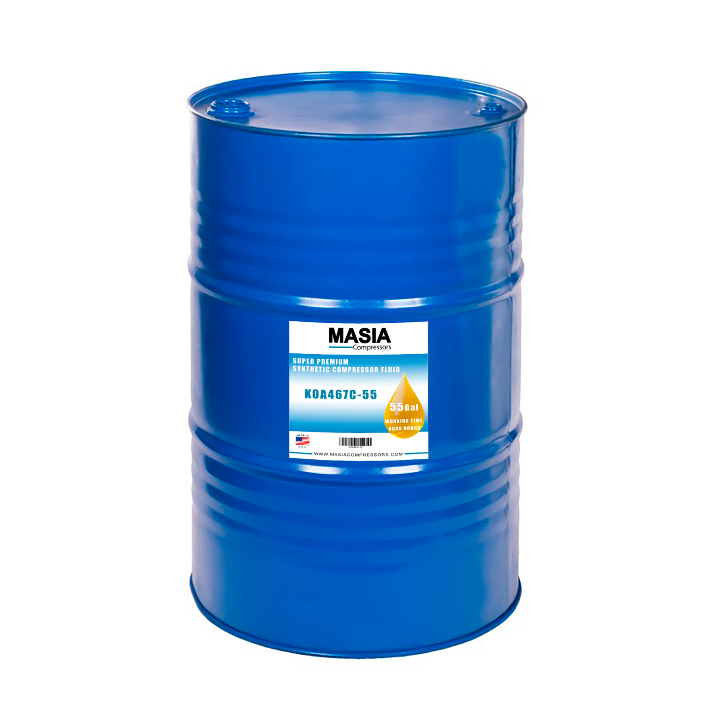 Sigma S-460 Kaeser Oil, 55 Gallon Drum, 8000 Hours PAO Base (9.5409.1, S-460-55)