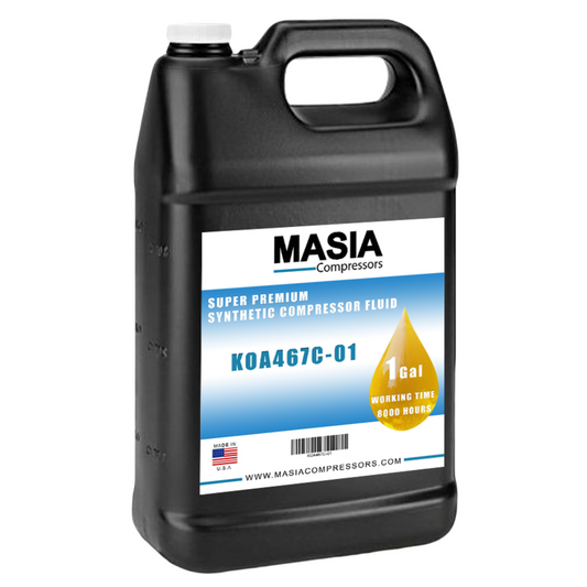 Atlas Copco Roto Xtend Oil, 1 Gallon Jug, PAO Base (1310-2019-61, 2901-1701-00)