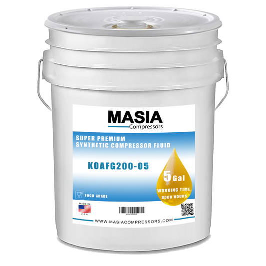 Comp Air CSX-20 Food Grade ISO 46 Lubricant - 8000 Hour Lifetime - Made in USA